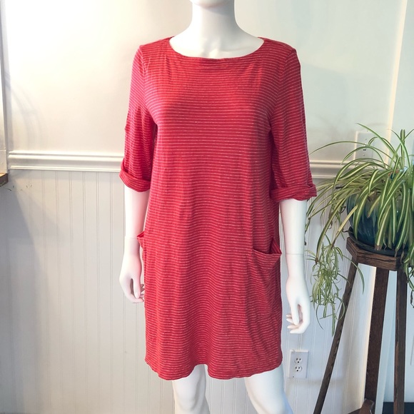 linen t shirt dress